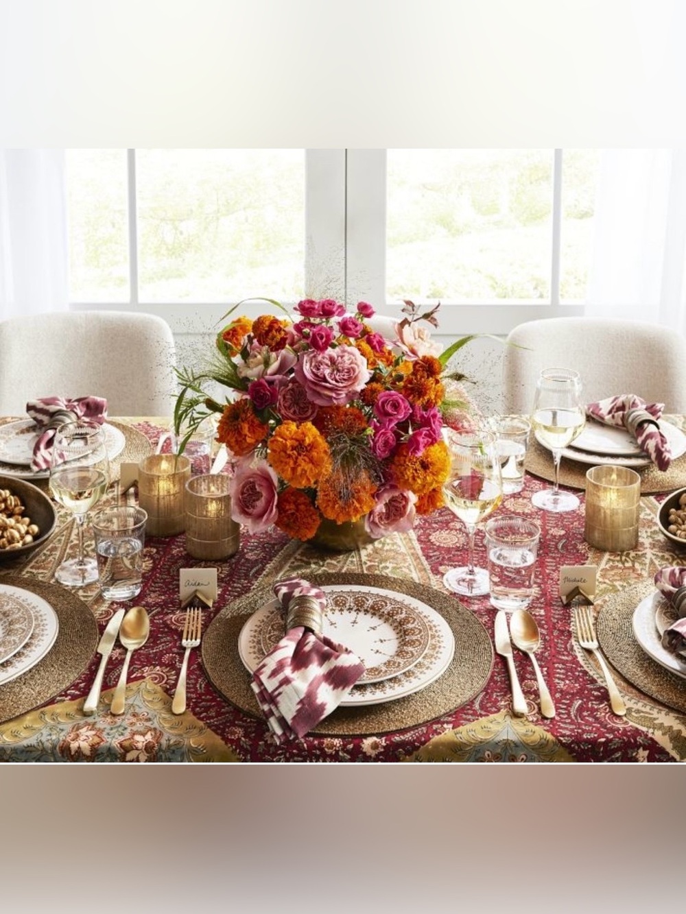 Pottery Barn Diya Stoneware Salad Plates - Set of 4 - Picture 3 of 3